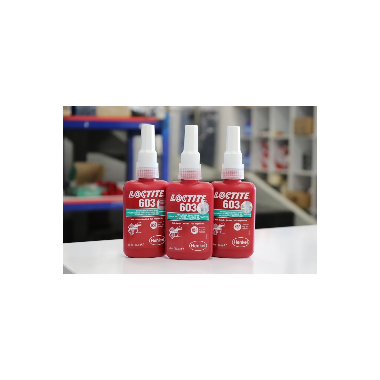 Loctite 603 Yüksek Mukavemetli Sıkı Geçme ÜRÜNÜ-50ML-50,6GR.
