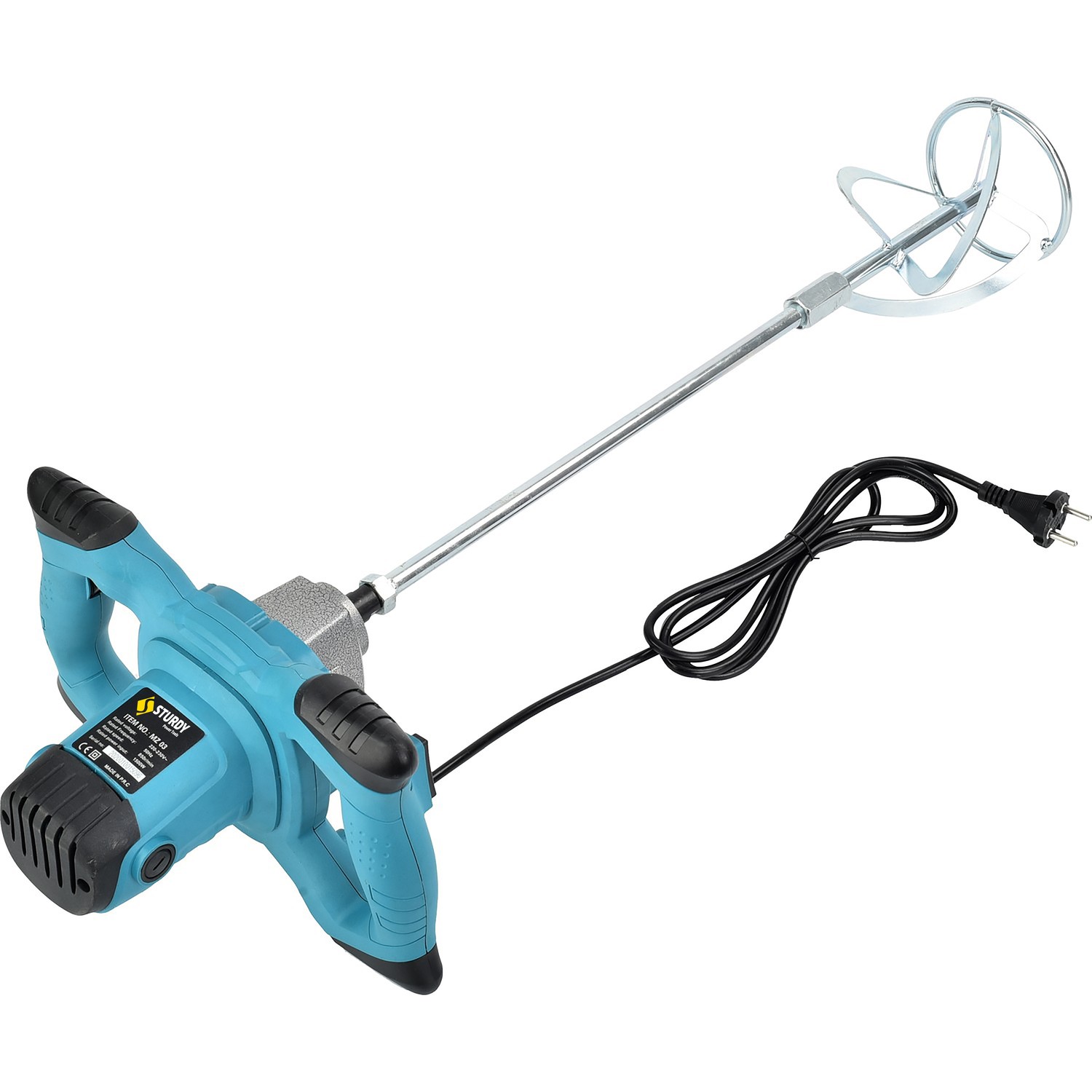 Sturdy 3000 Watt  Hız Ayarı Boya ve Harç Mikseri Karıştırıcı