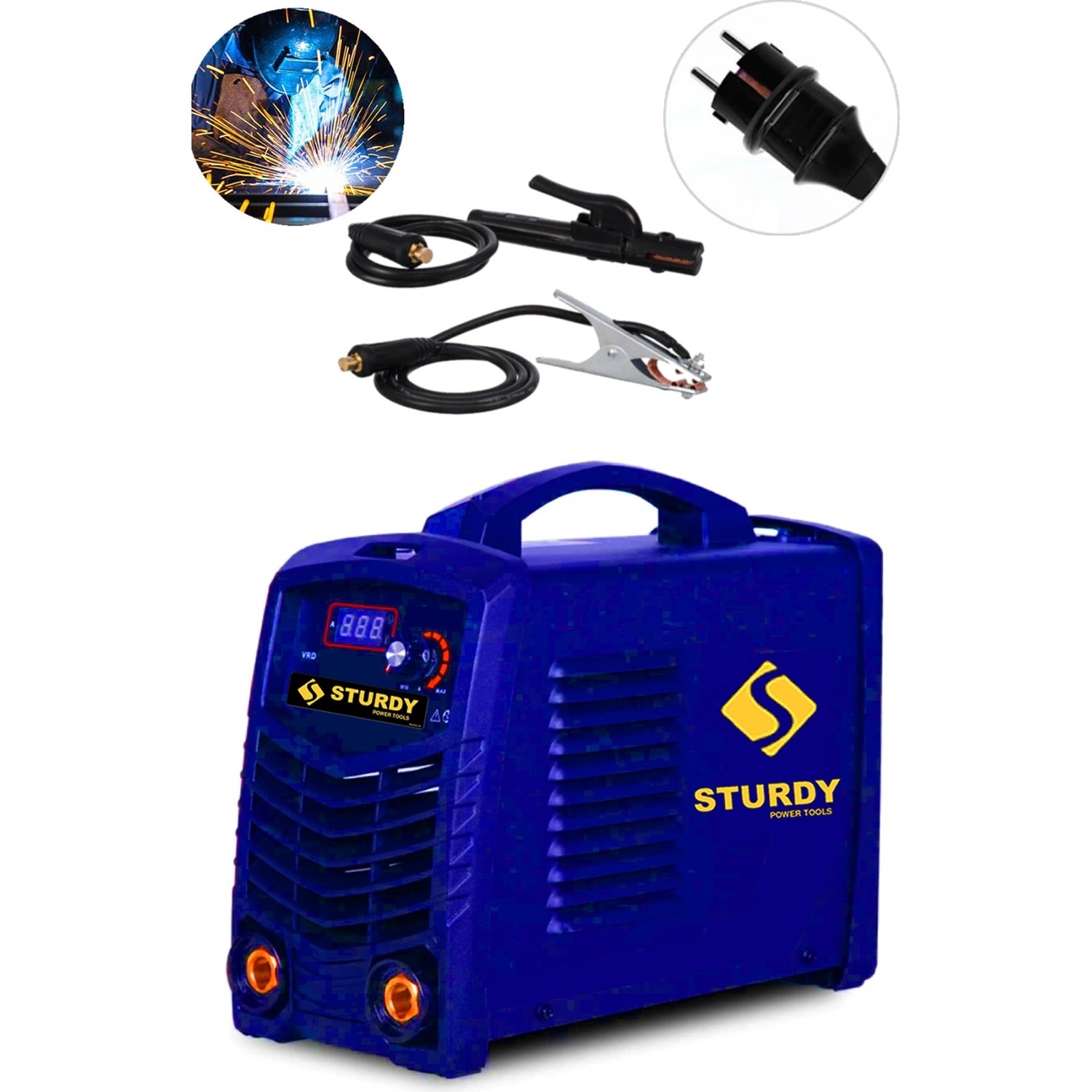 Sturdy Power Tools Special Model Technology Super Ultrasonıc 200  Dijital Göstergeli Invertör Kaynak Makinası