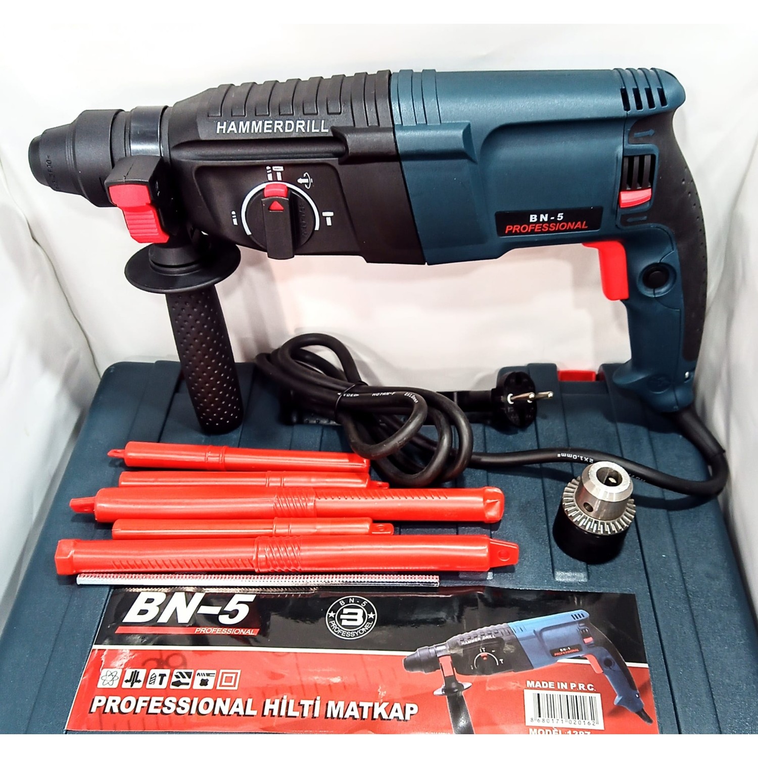 BN-5 2-26 mm 800 Wattkırıcı Delici Matkap