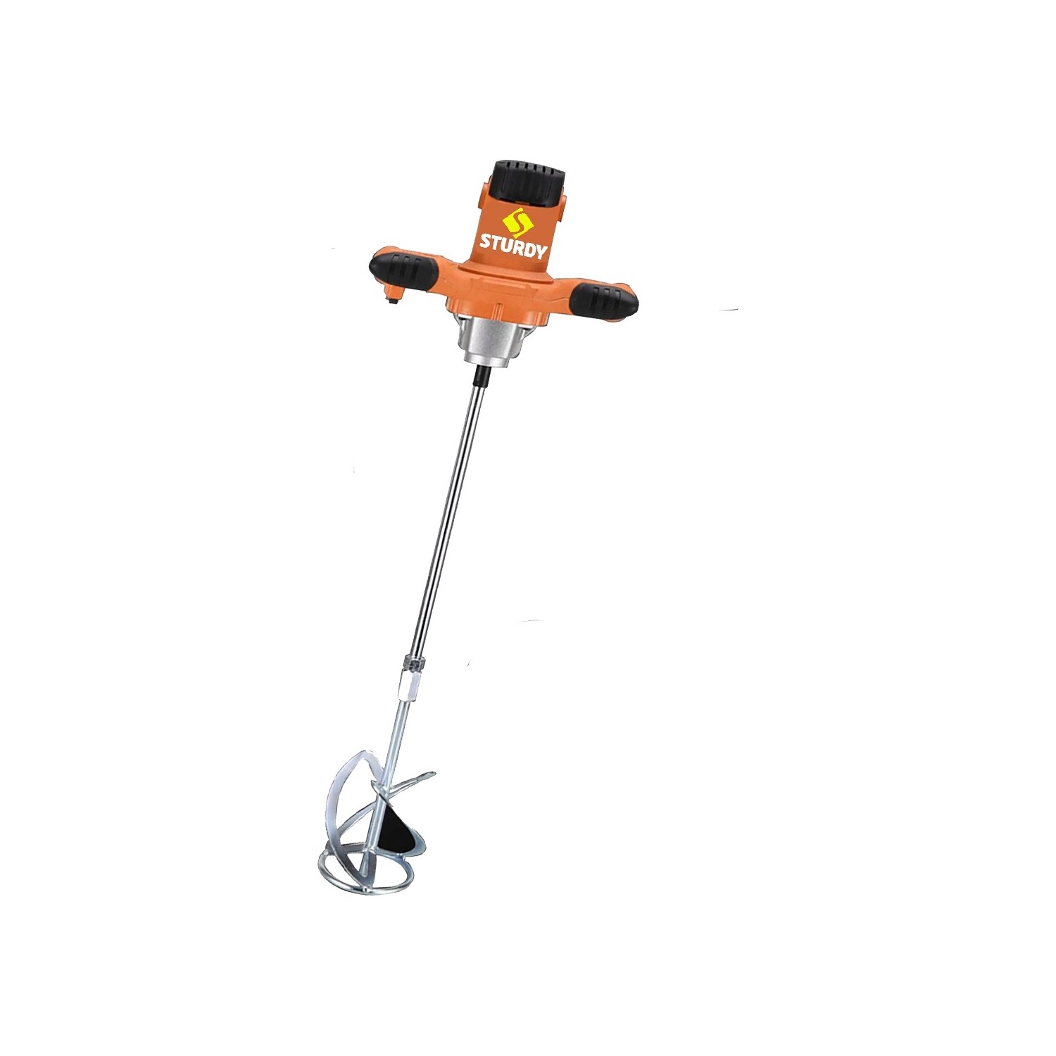 Sturdy Power Tools 1400 Watt Turuncu 6 Kademe Hız Ayarı Boya ve Harç Mikseri Karıştırıcı