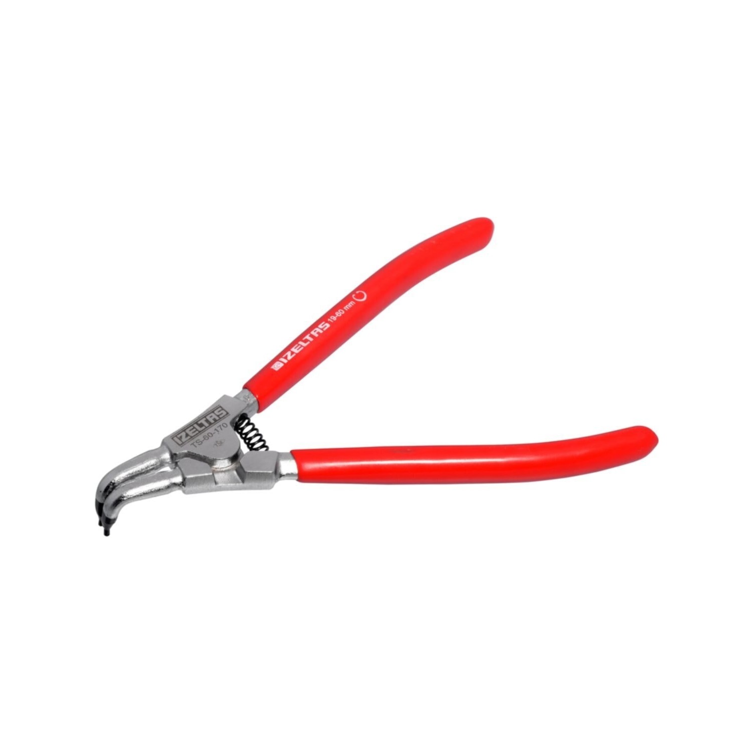 İzeltaş 170MM Dış Segman Pensi Yaylı Eğri