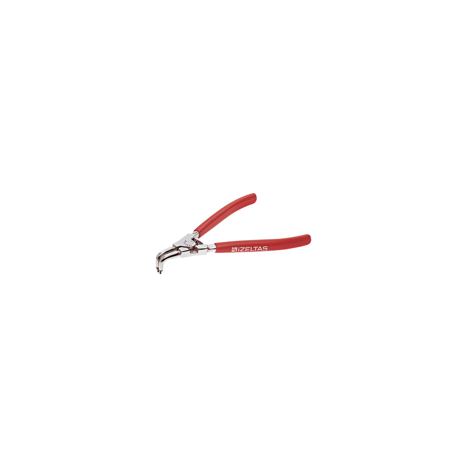 İzeltaş 170 mm Dış Segman Pensi Yaylı Eğri 3311120170
