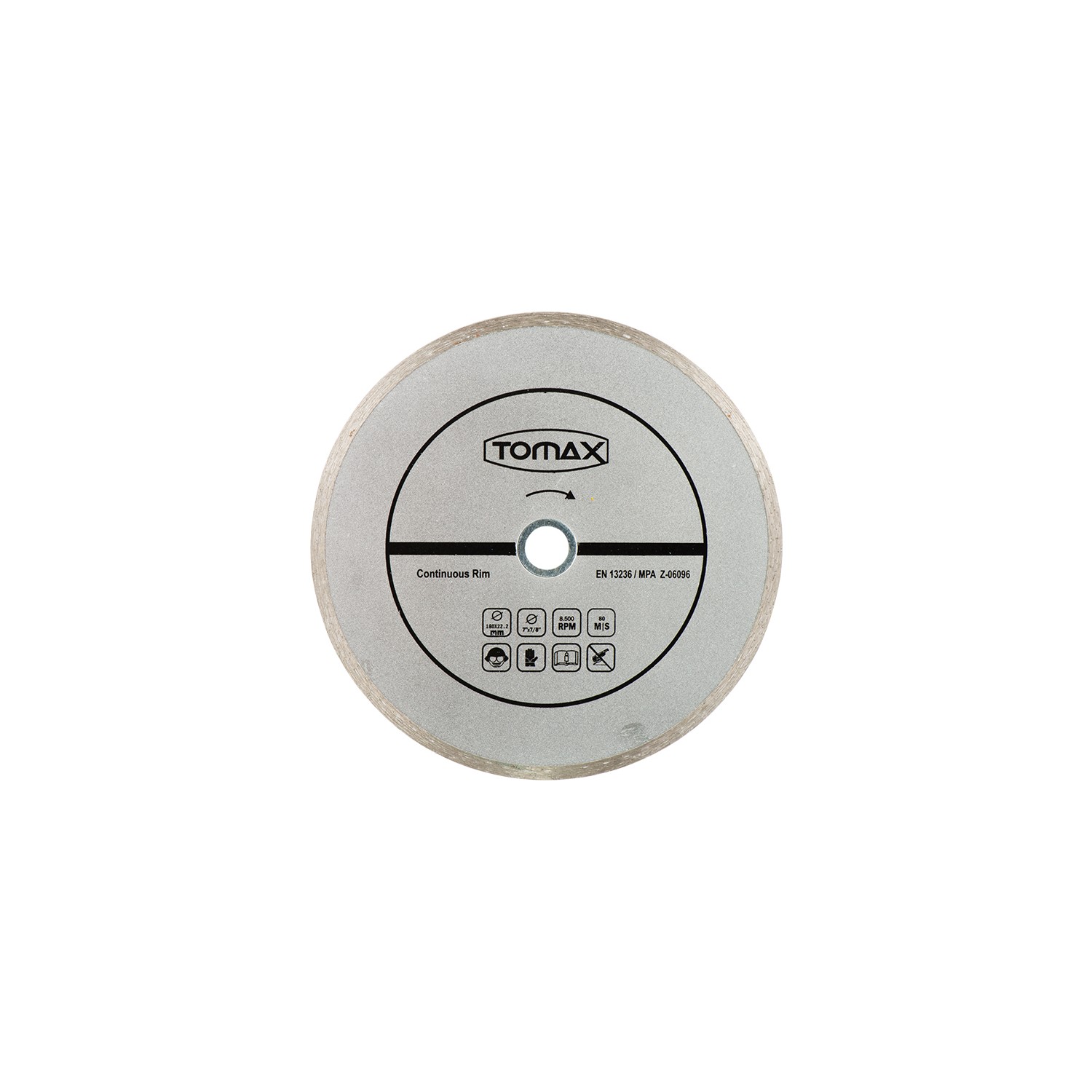 Tomax Sürekli Elmas Fayans Kesici Disk - 115 x 2,0 x 22