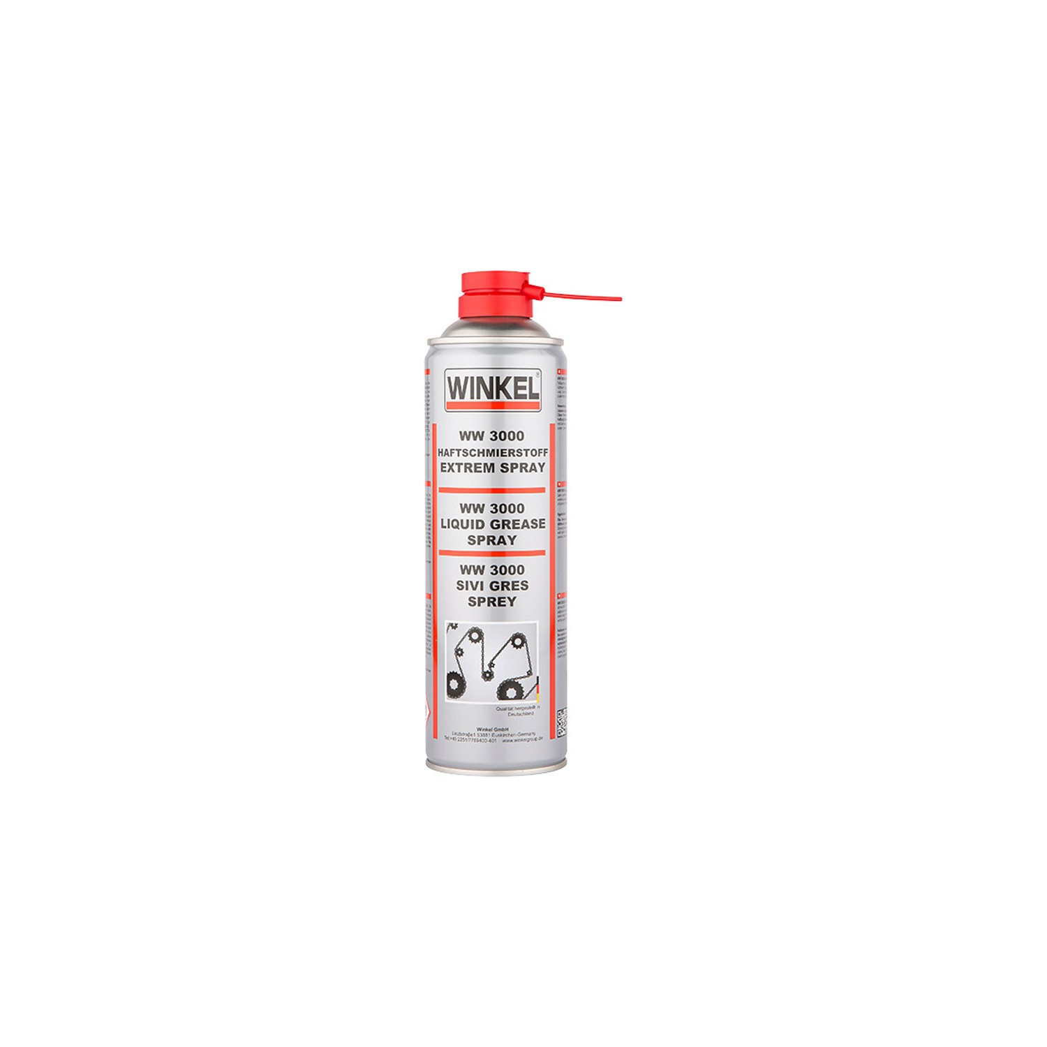 Winkel 160114 WW 3000 Sıvı Gres Spreyi 400 ml.