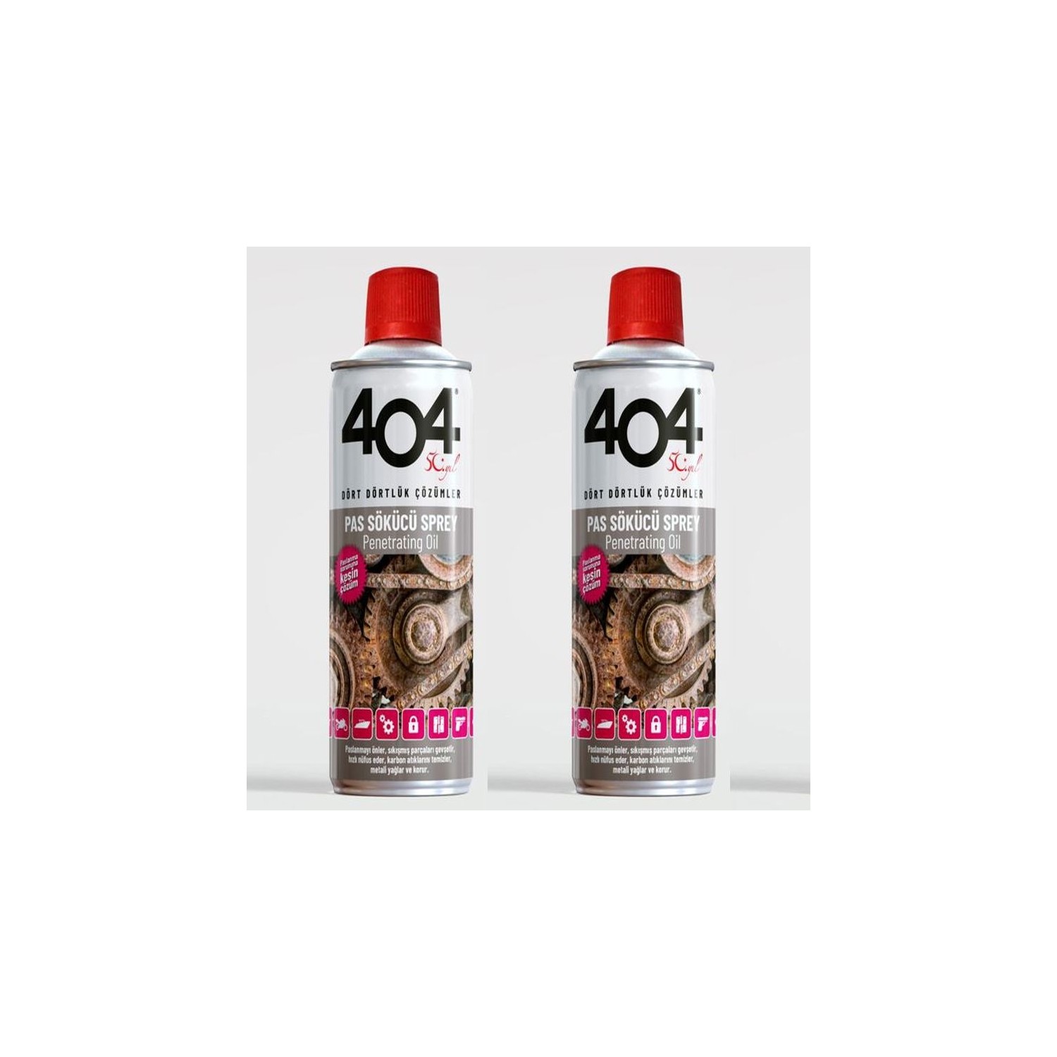 404 Pas Sökücü 400 ml Sprey  2 Adet