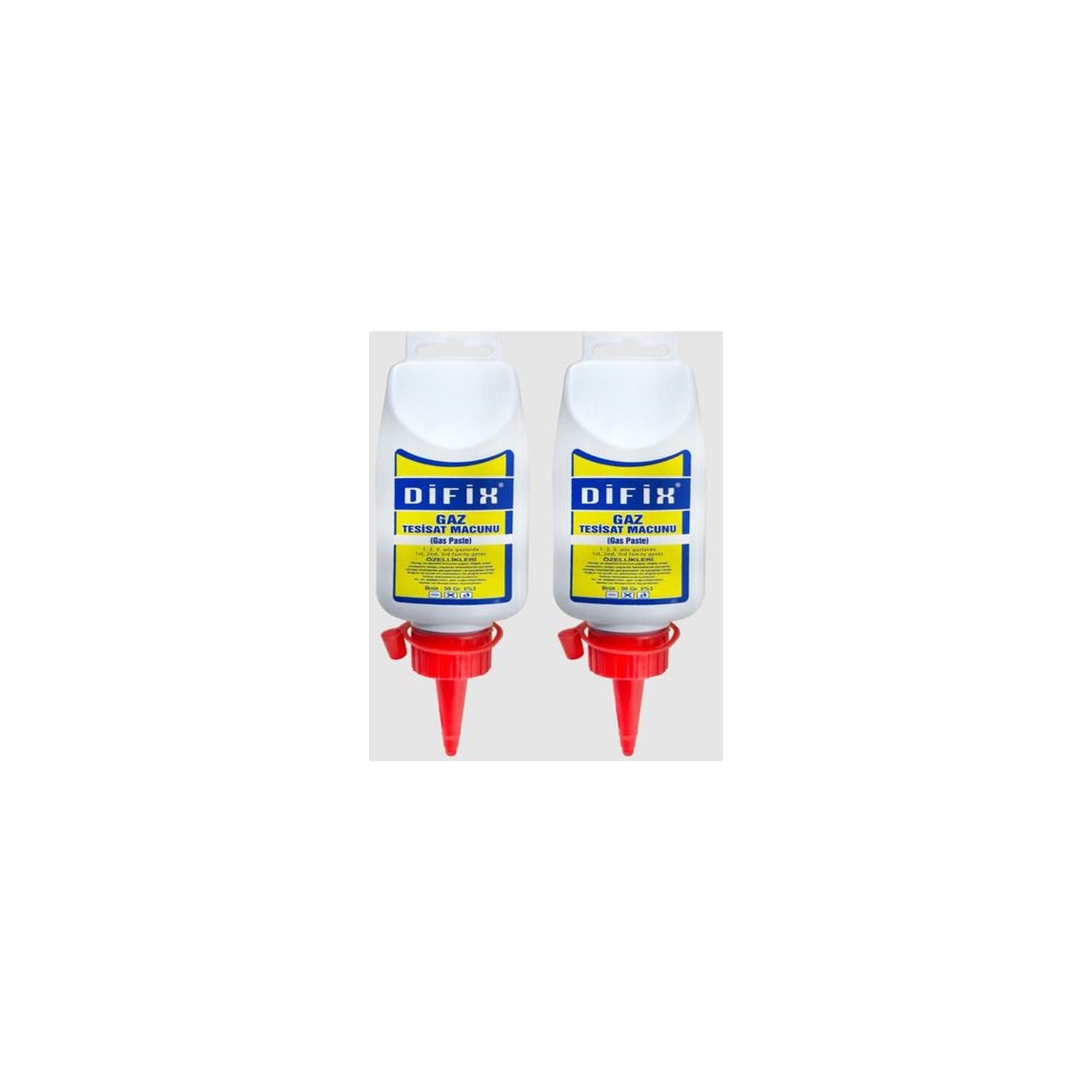 Difix Doğalgaz Macunu Tüp 50 gr 2 Adet