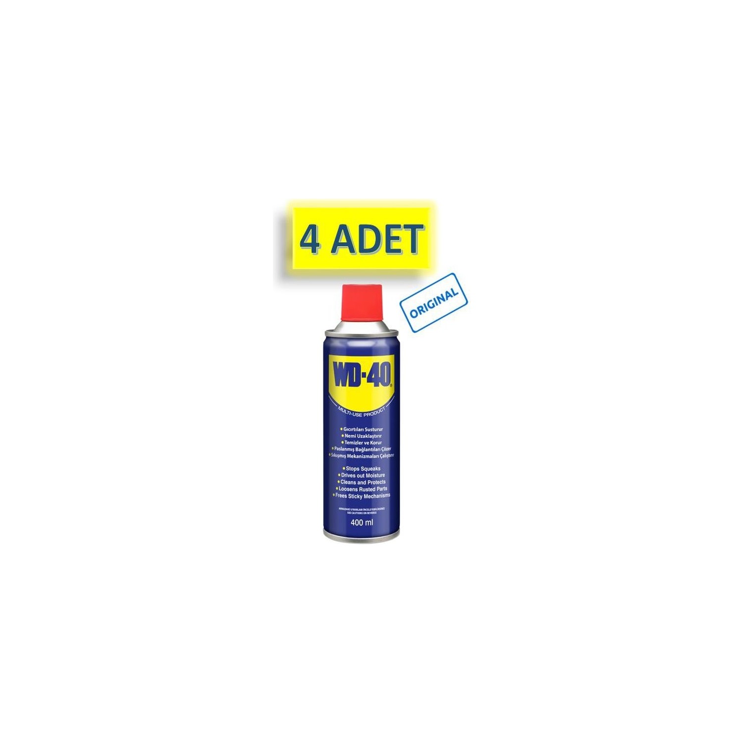 Wd-40 400 ml 4 Adet