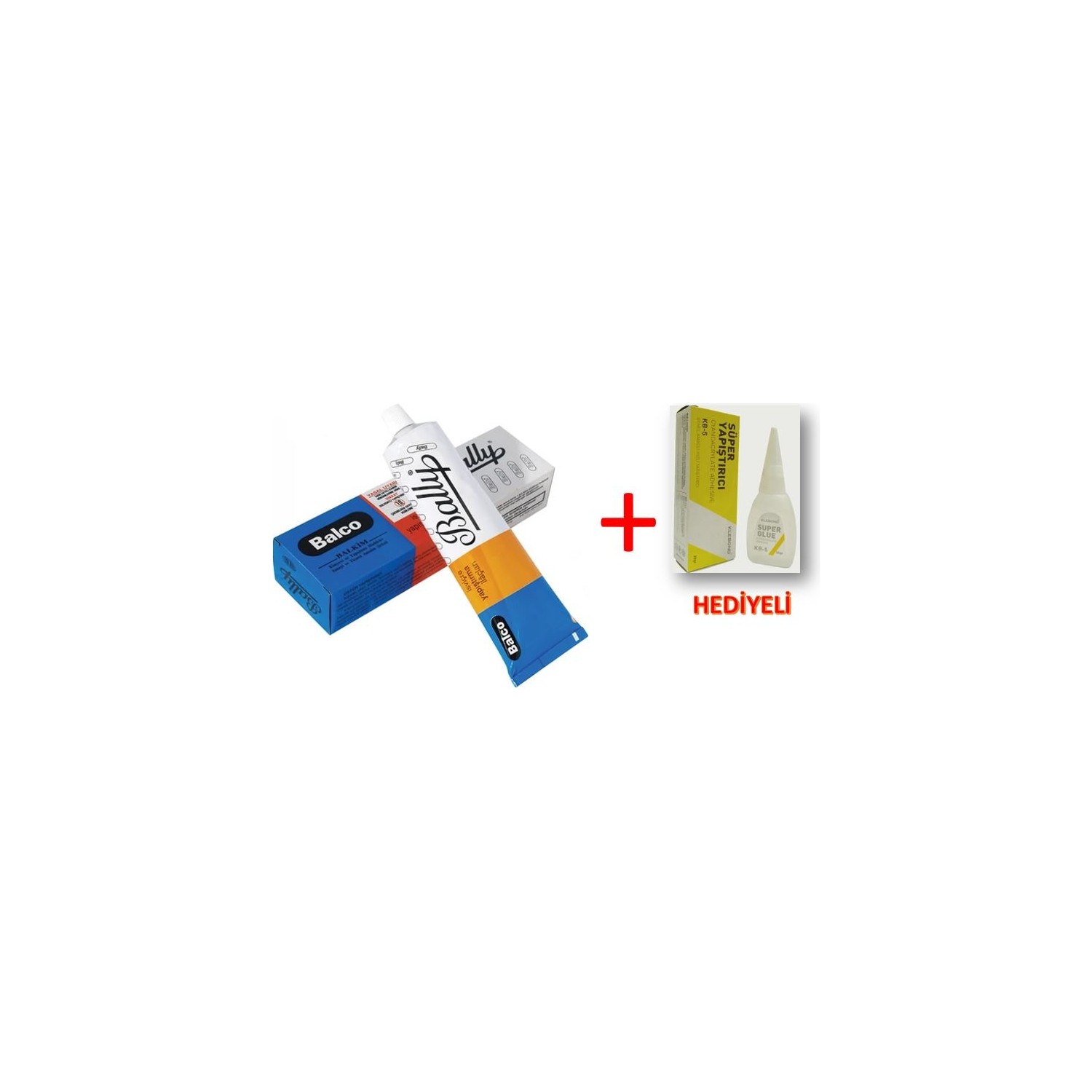 Bally Balco Süper B.tüp 150 Gr. 2 Adet + Yapıştırıcı Hediyeli