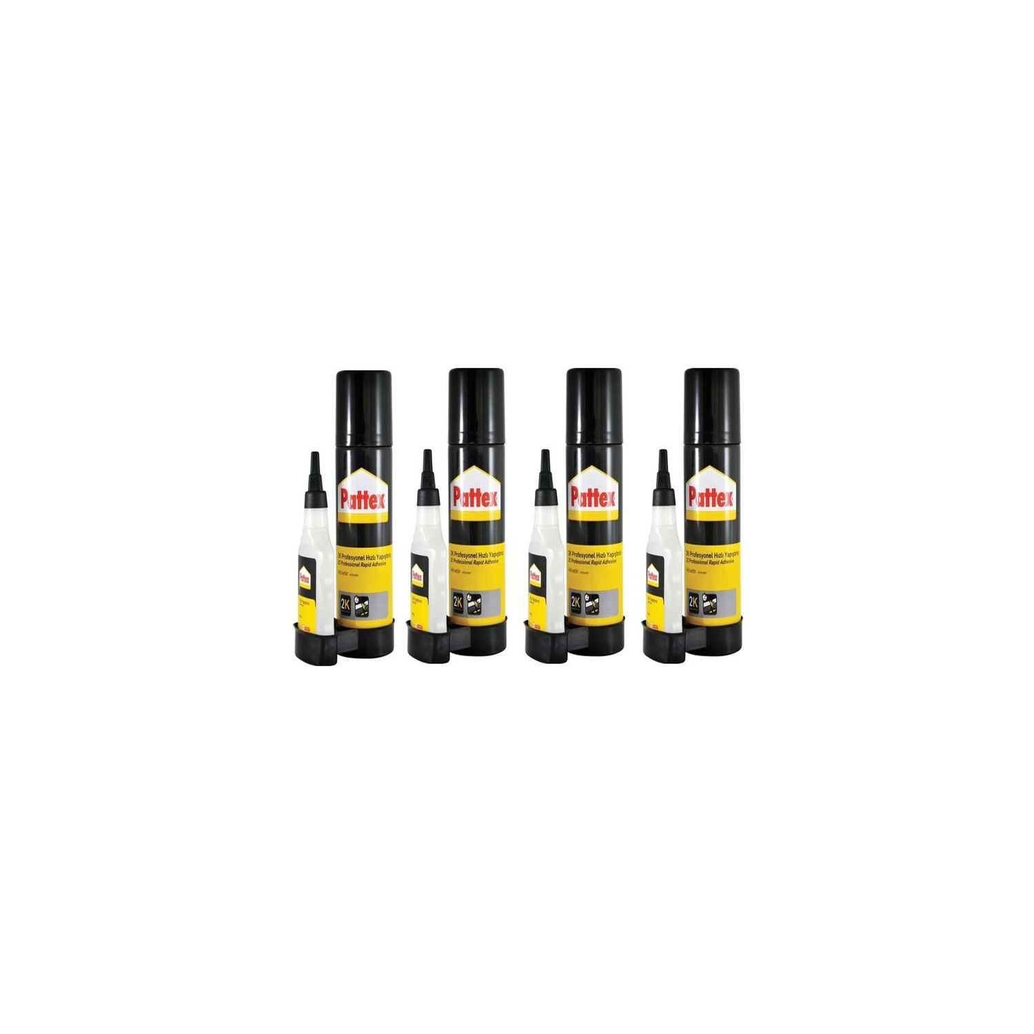 Pattex 2 K Hızlı Yap. 200+35ML 4 Adet
