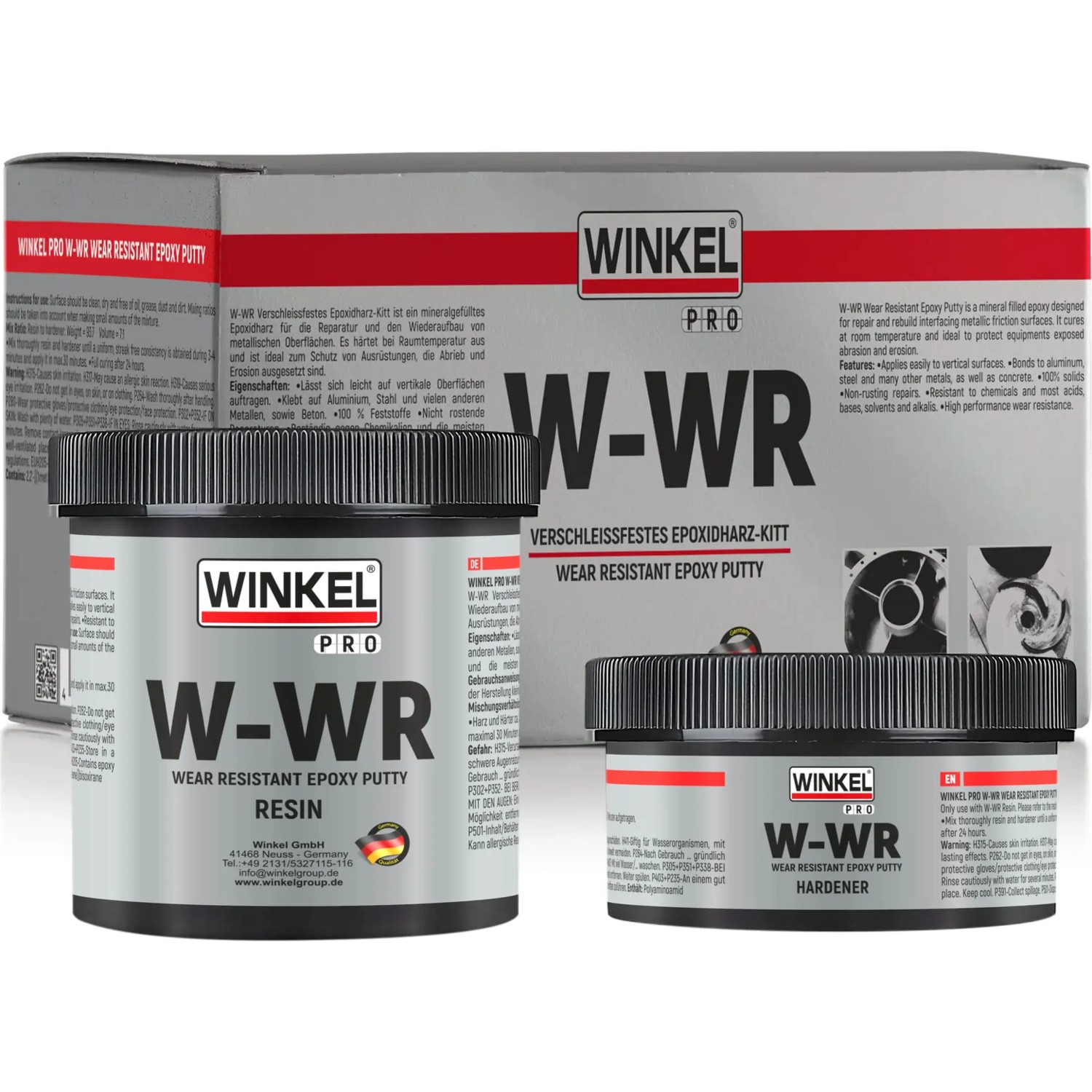 Wınkel Pro W-Wr Wear Resıstant Epoxy Putty 500G