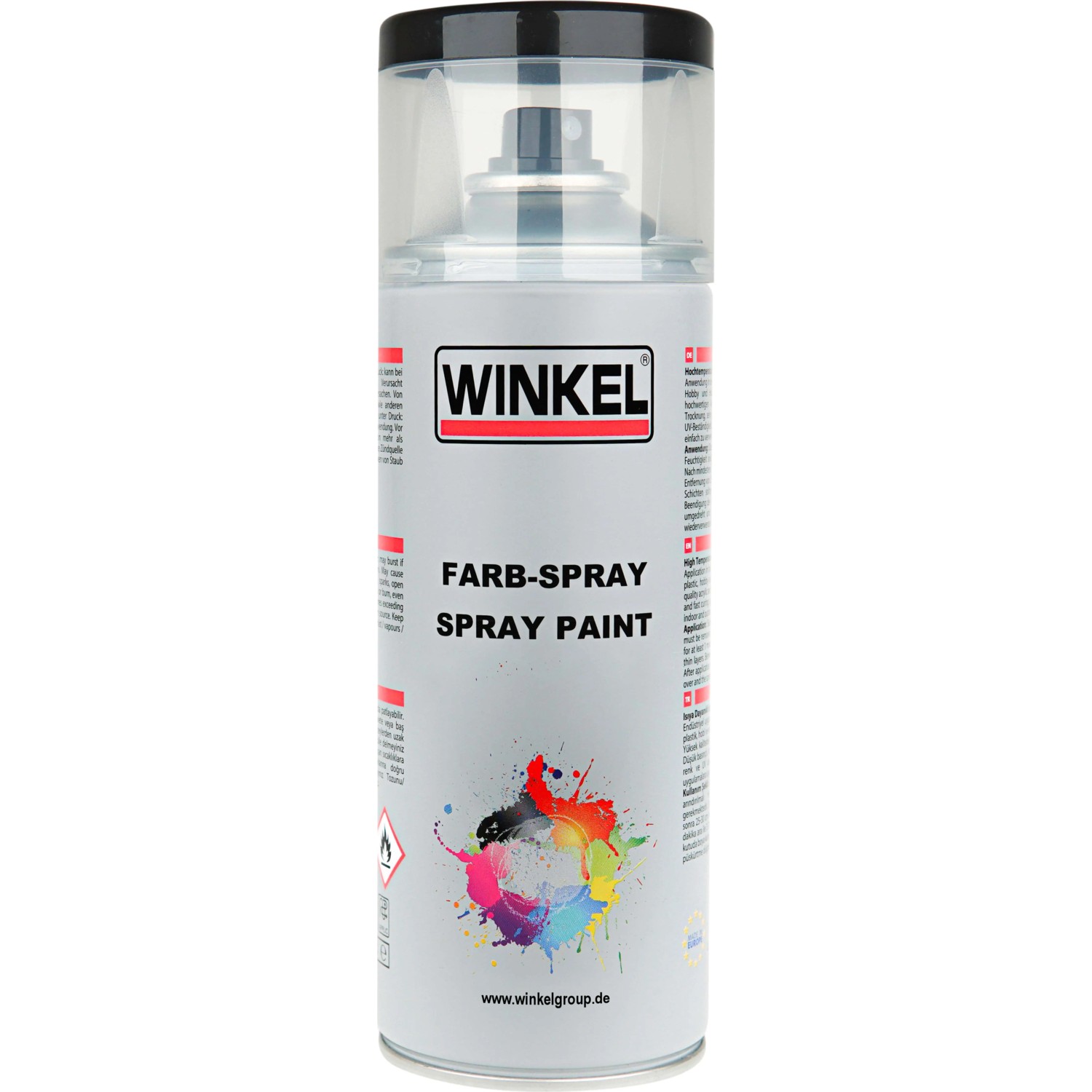 Wınkel Sprey Boya Siyah Parlak Ral 9005 400ML