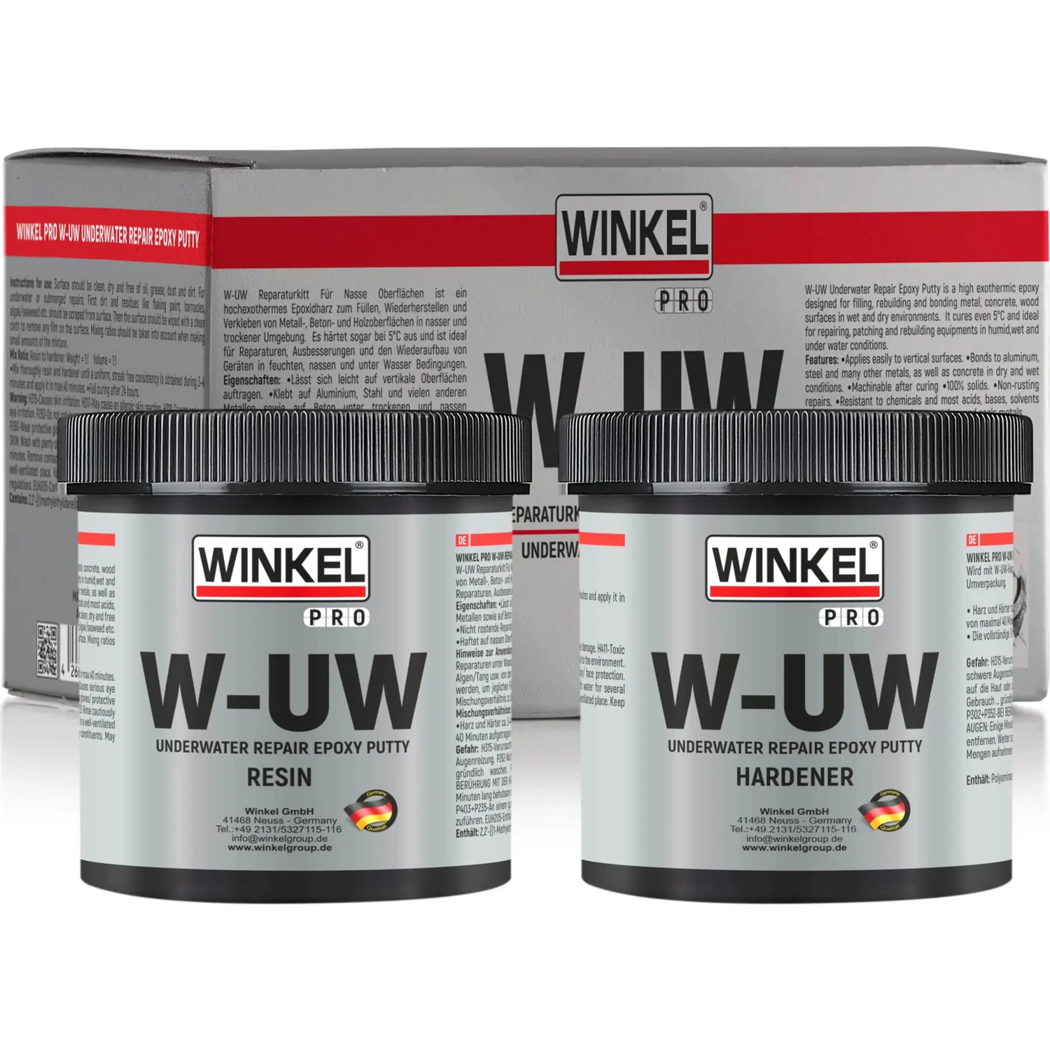 Wınkel Pro W-Uw Underwater Repaır Epoxy Putty 500G