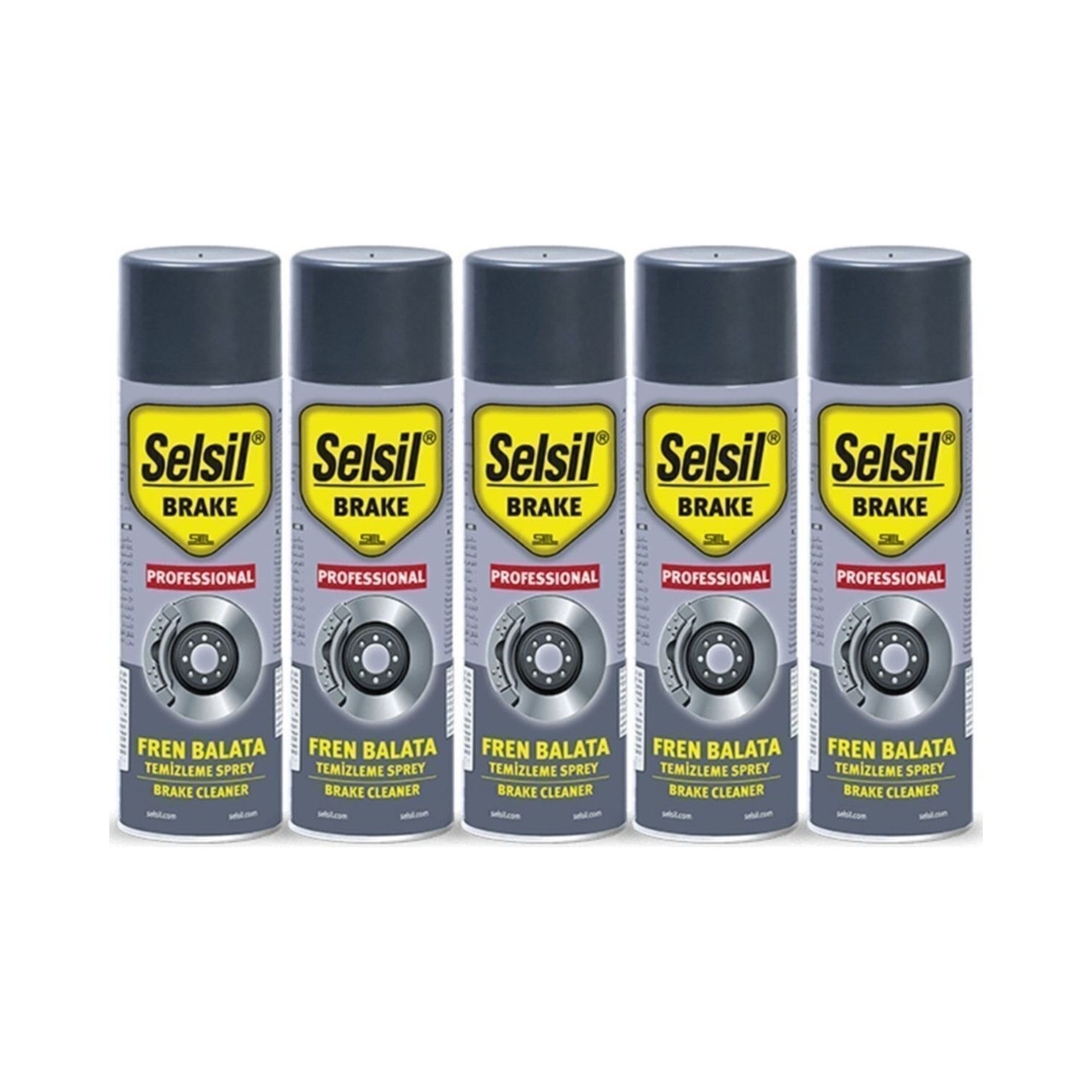 Selsil Fren Balata Temizleme Spreyi 500 ml 5’li Paket