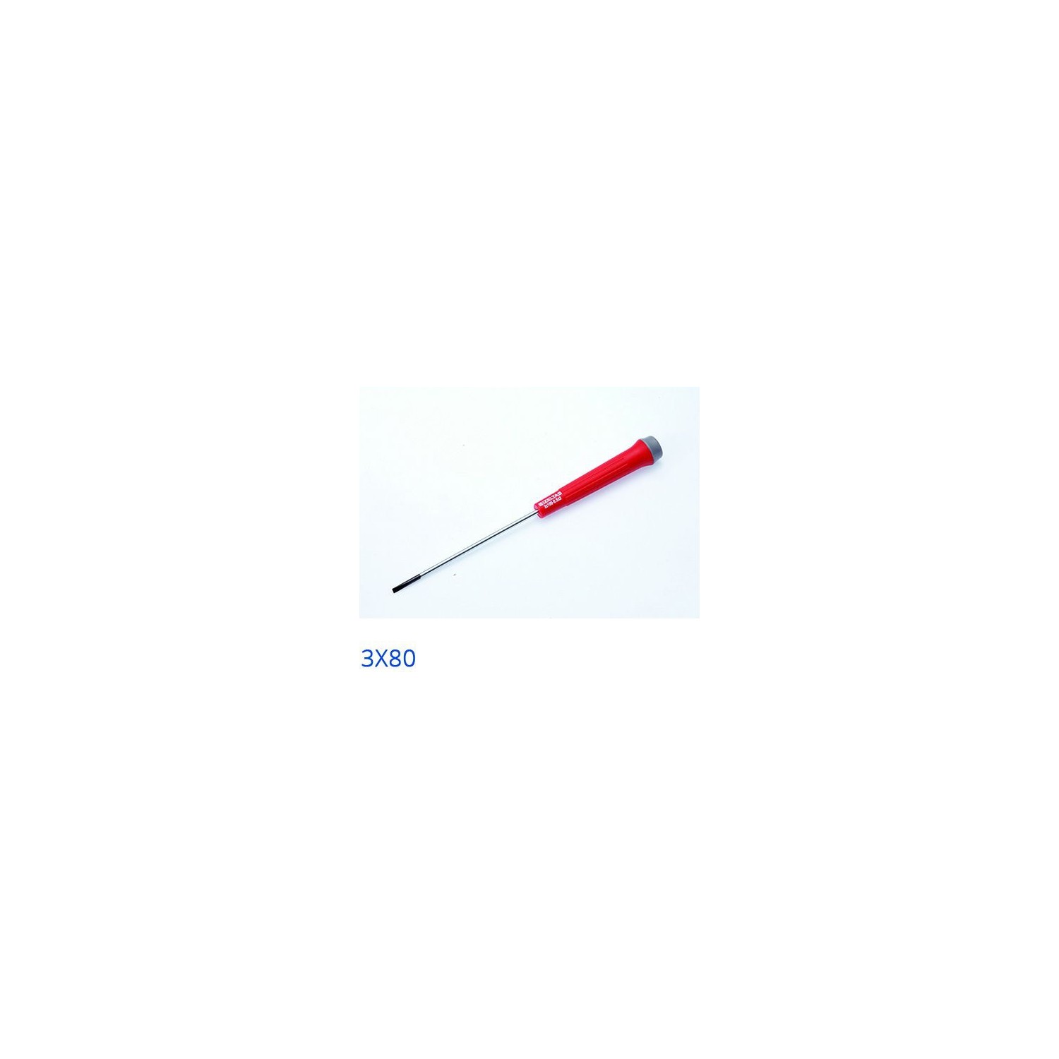 İzeltaş Klemens Düz Tornavida 3X80