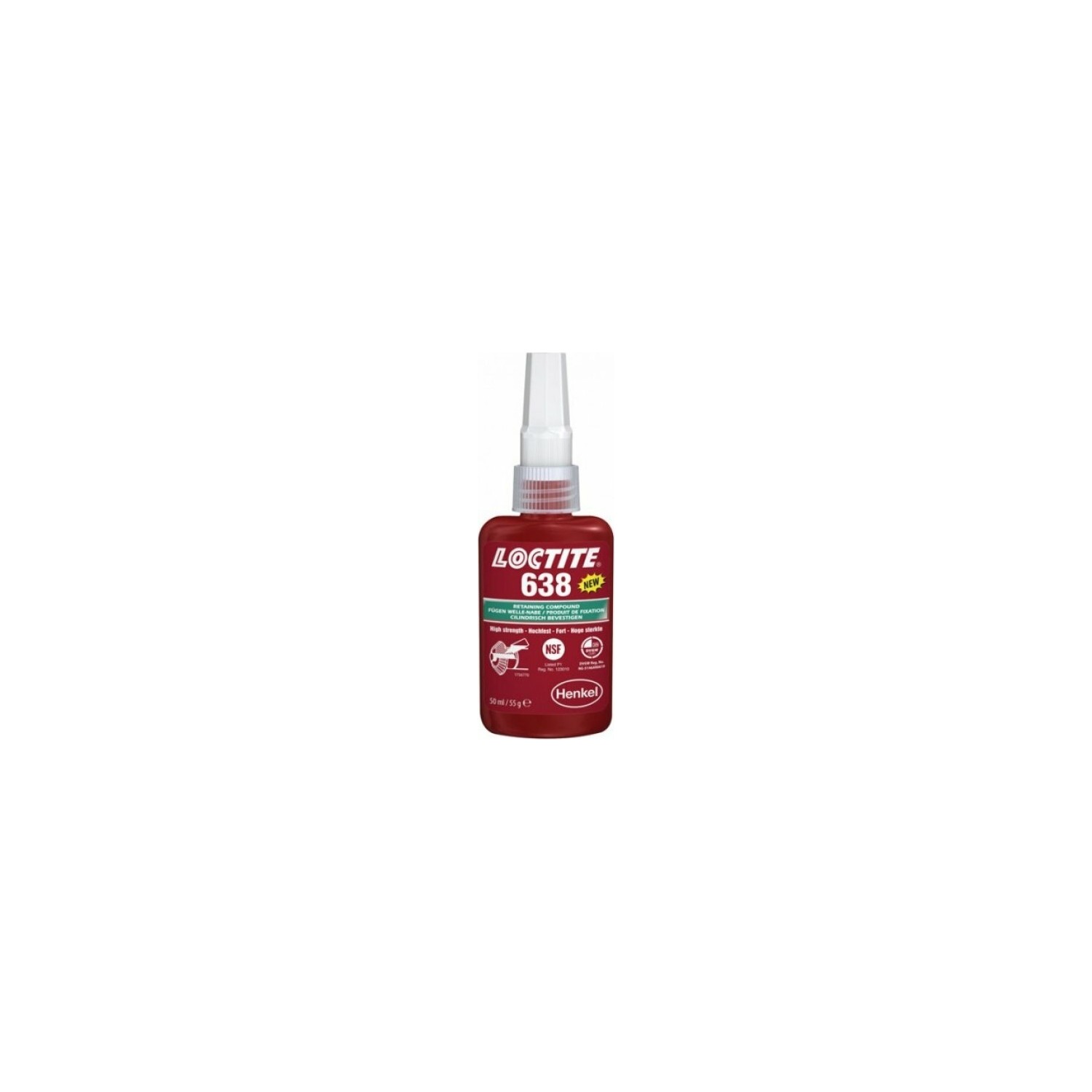 Loctite 638 Sıkı Geçme Ürünü Yüksek Mukavemetli, Genel Amaçlı, Hızlı Kürlenme