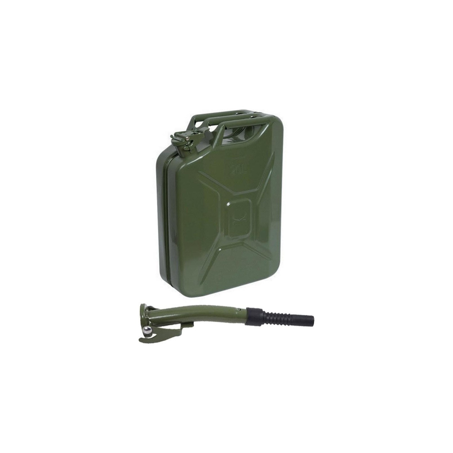 Ennalbur KNC 20 Litre  Metal Benzin Bidonu Hortum Dahil