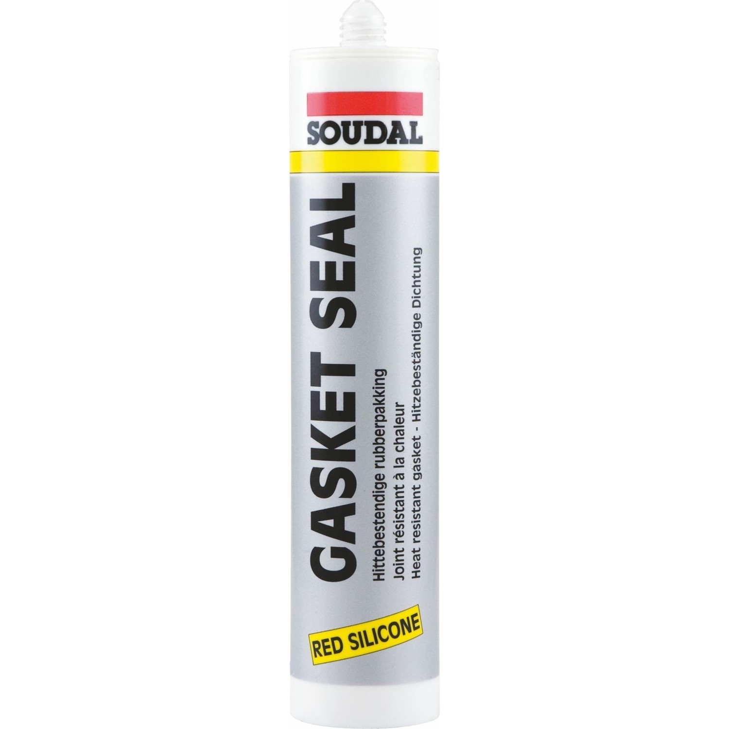 Soudal Gasket Seal Isı Silikonu Kırmızı 310 ml