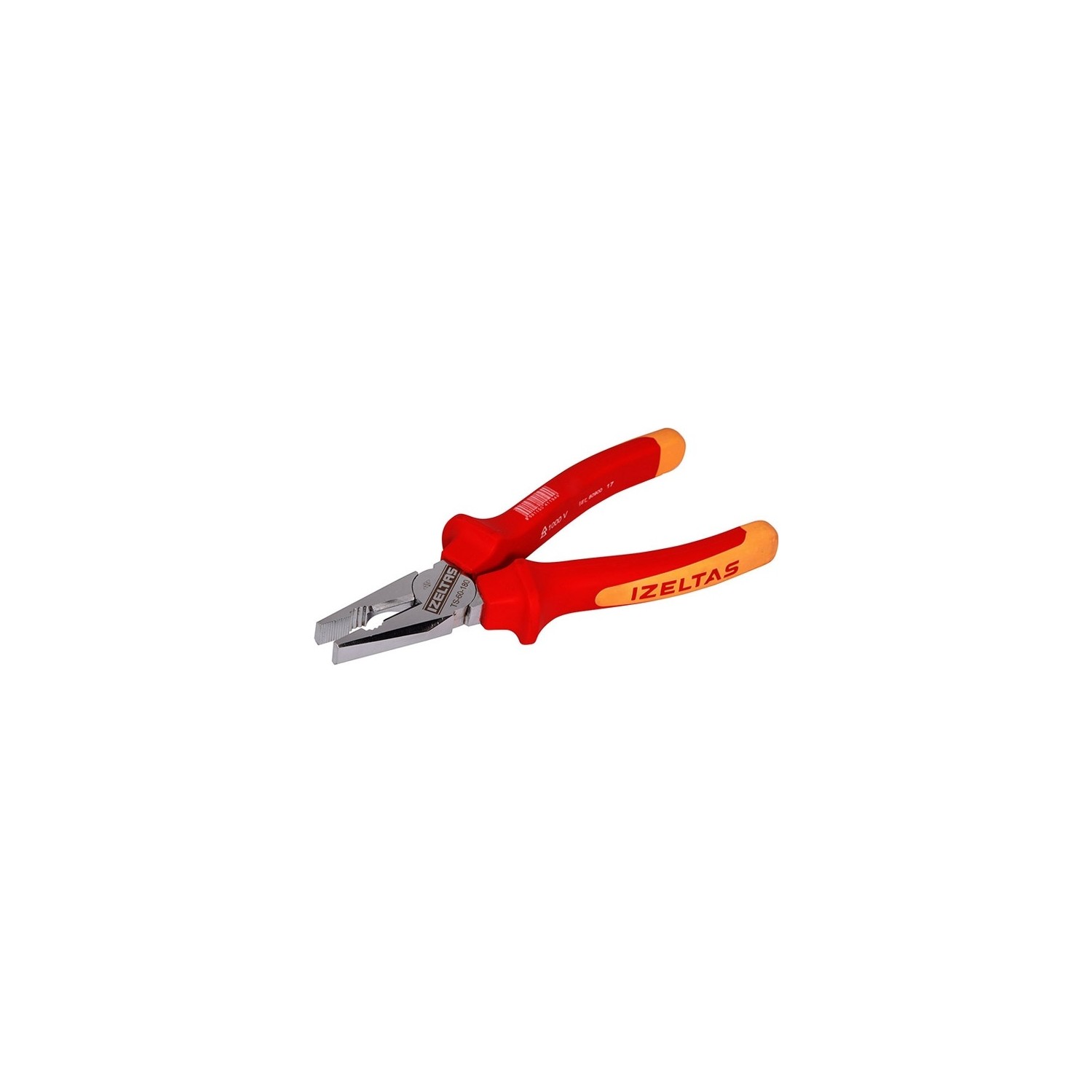 Izeltaş 1000V Izoleli Elektrikçi Kombine Pense 180 mm