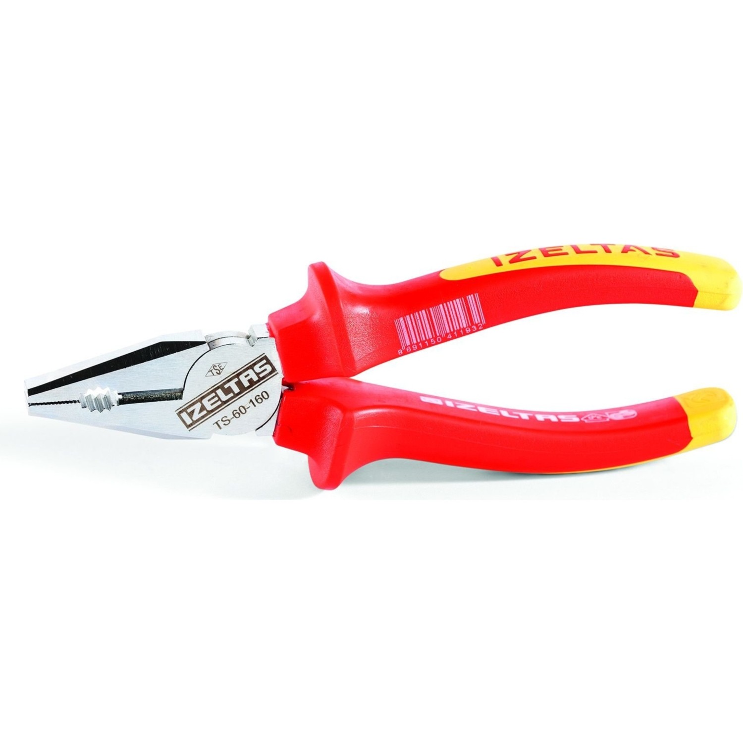 İzeltaş 3020126180 1000V İzoleli Elektrikçi Kombine Pense 180 mm