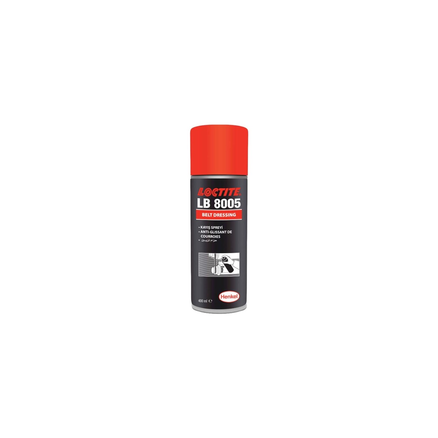 Henkel Loctıte Lb 8005 Kayış Bakım Spreyi 400 ml