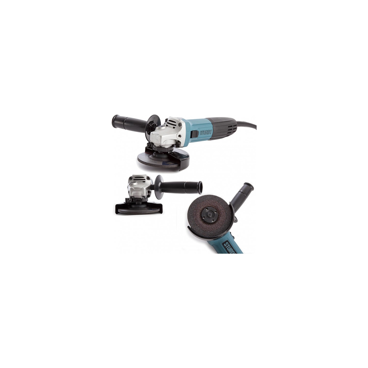Sturdy Ürünü Arkadaşına Öner   Sturdy Power Tools Professional 1000 Watt 115 mm Avuç Içi Taşlama Makinesi