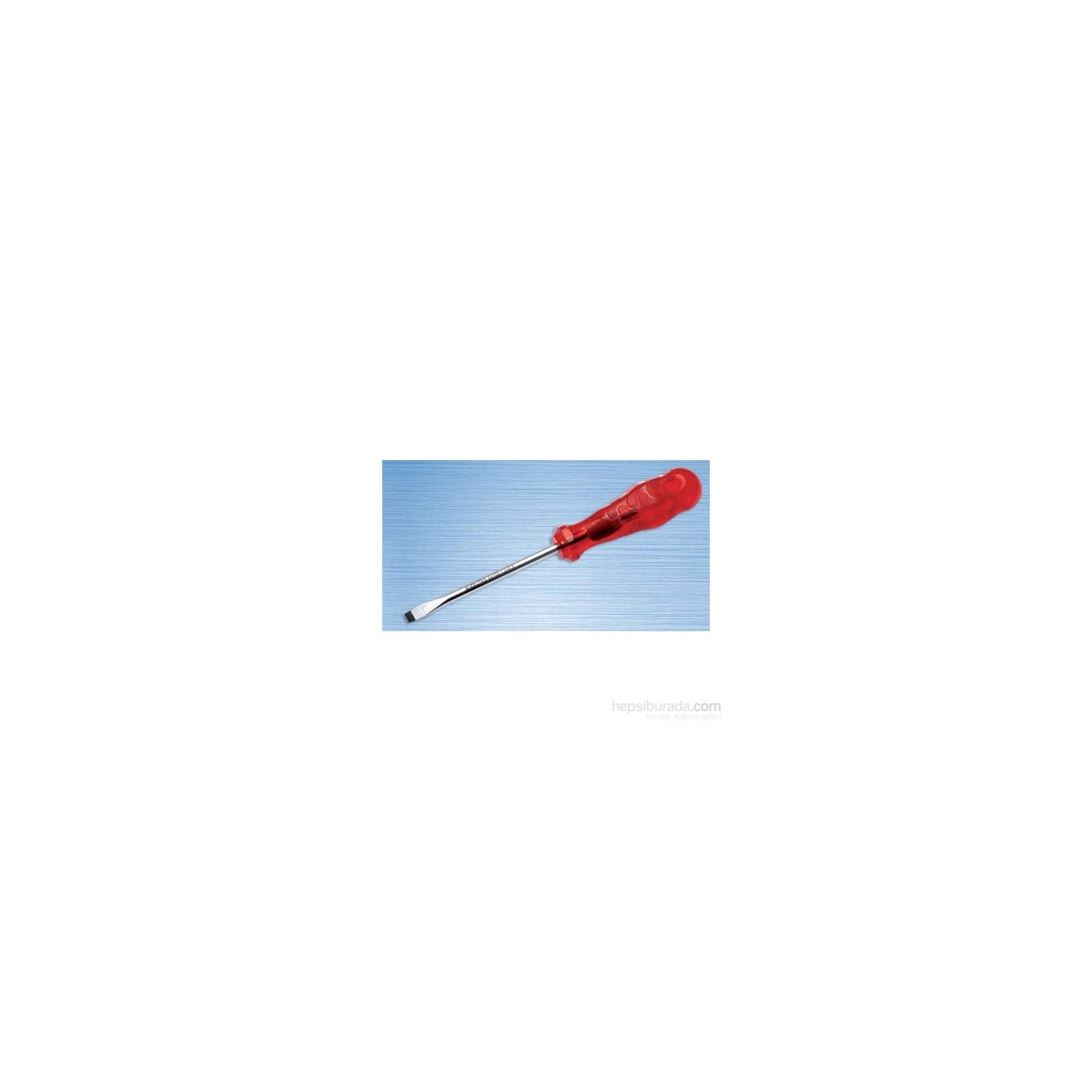 İzeltaş 6X125 Mm S. Asetat Saplı Duz Uçlu Tornavida Kraft Serı