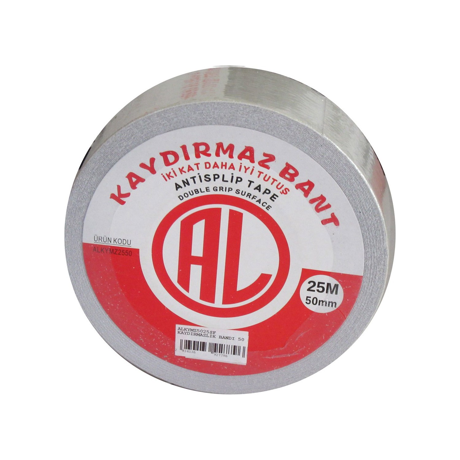 Al Kaydırmazlık Bandı 50 Mm 25 Mt Şeffaf