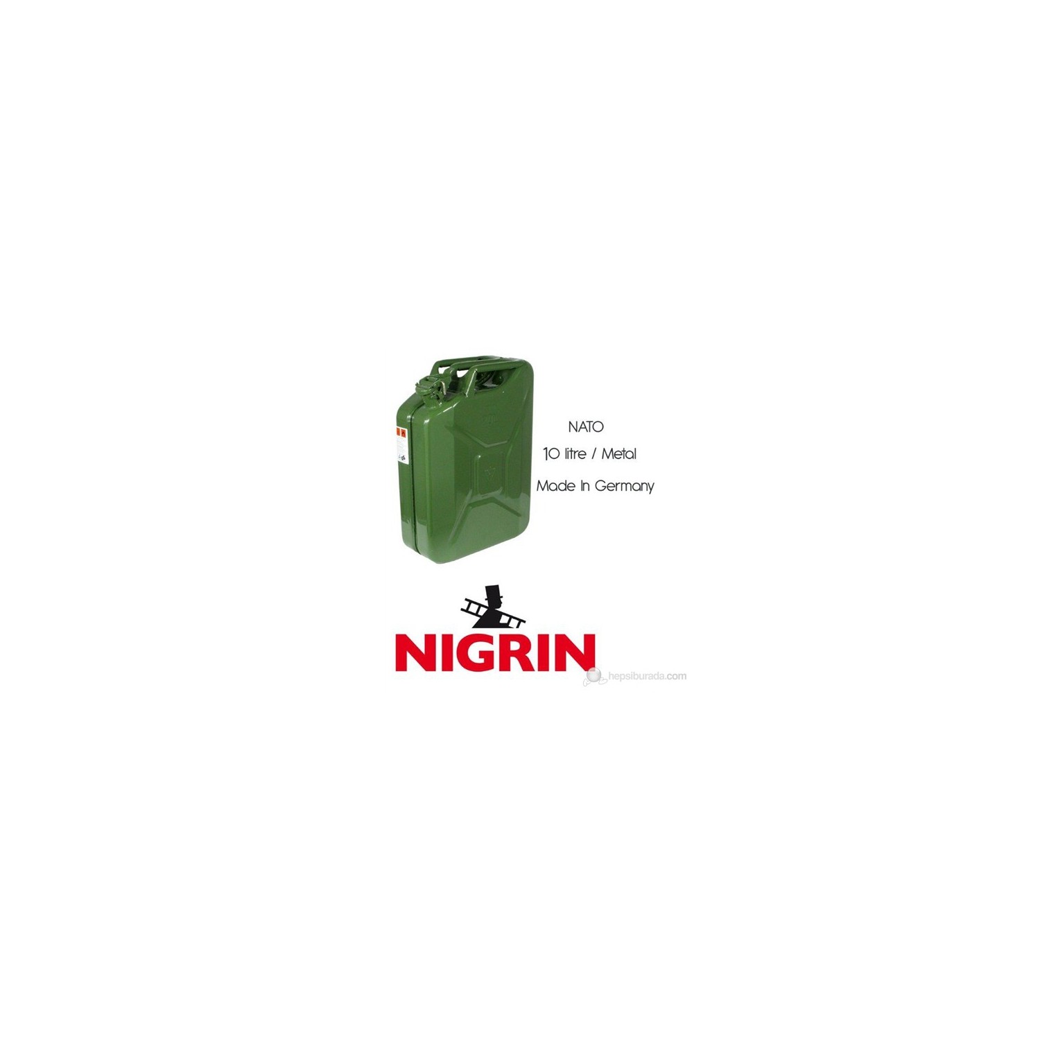 UNITEC MILITARY Metal Benzin Bidonu 10 Litre 855880