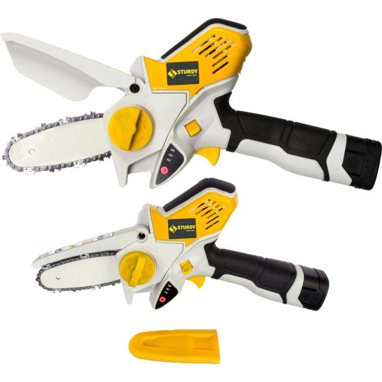 Sturdy Magic Saw X-Torq 1800 Li-On Akülü Dal Kesme Çift Akülü Testere Bıçkı Makinası