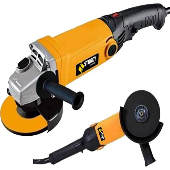 Sturdy  Professional 1000 Watt 125 mm Avuç Içi Devir Ayarlı  Taşlama Makinesi