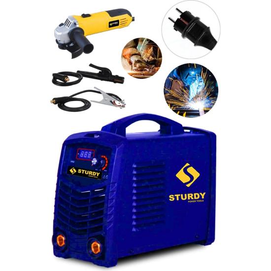 Sturdy Power Tools Special Model Monostick Technology Super Ultrasonıc 200  Dijital Göstergeli Taşlama Ile Beraber  Invertör Kaynak Makinası