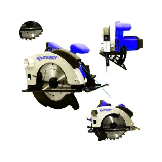 Sturdy Power Tools Japon Technology 800 Watt Sjs Lazerli Metal Şanzuman Daire Testere Elmas Ağızlı + 185 mm Bıçak