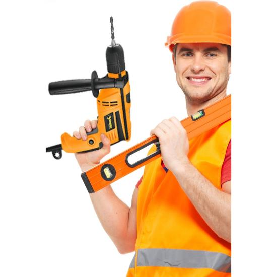 Sturdy  4000 V 35.000 Rpm Sjs Metal Şanzıman  Darbeli 13 mm Devir Ayarlı Matkap