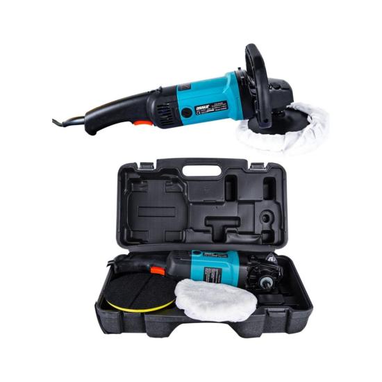 Hırdavat Garajı Assur Profesyonel Devir Ayarlı 1300 Watt 180 mm 6 Kademeli Polisaj Makinesi + Pasta Cila Kiti