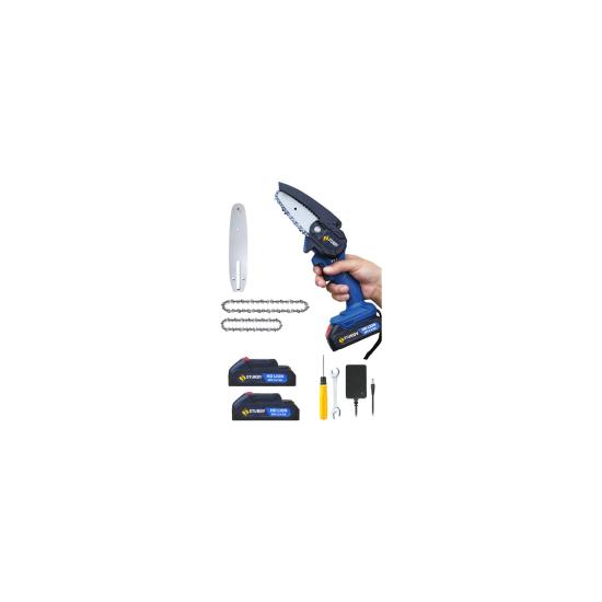 Sturdy Power Tools Swiss Tech Pro 20 Volt 2 Amper 15Cm Pala ve Zincir Çift Akülü Dal Kesme Testeresi
