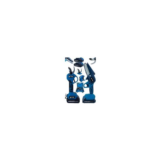 Sturdy Combo 256 VF 10 AH 2’li Set Şarjlı Budama Makası - Şarjlı Dal Kesme Testere Leo-2’li-Set