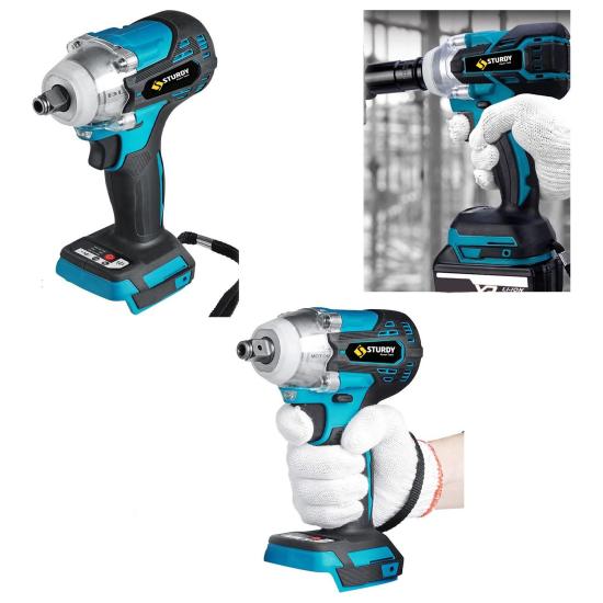 Sturdy C Series 88V 10AH Kömürsüz Motor Tam Dijital Devir Ayarlı Metal Şanzıman Şarjlı Somun Sökme Makinesi