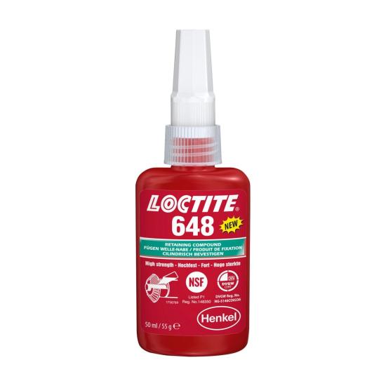 Loctite 648 Yüksek Mukavemetli Sıkı Geçme 250 ml