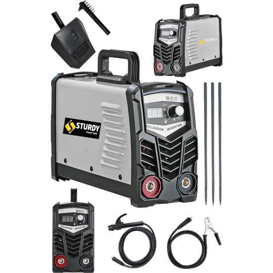 Sturdy Lihaam 200 Amper Profesyonel Dijital Göstergeli Inverter Kaynak Makinesi Lacivert