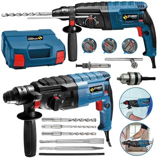 Sturdy Profesyonel Seri Kırıcı Delici Darbeli Hilti Matkap 2-28 mm