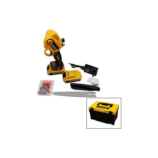 BN-5 Budama - Dal Kesme Makinesi 36 V 2.0 Ah Yağlı Pompalı - Zincirli Sarı Siyah Çantalı - CPB6434-3320
