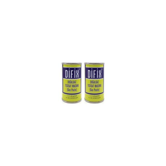 Difix Doğalgaz Macunu 350 gr 2 Adet