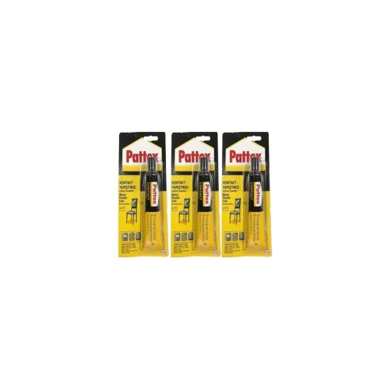 Pattex Universal Kontak Yapıştırıcı Metal Plastik Cam 50ML 3 Adet