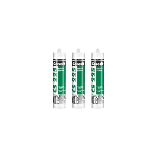 Ceresit Cs 225 Silikon Şeffaf 280G 3 Adet