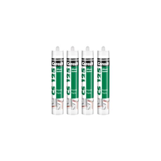 Ceresit Cs 225 Silikon Beyaz 280G 4 Adet