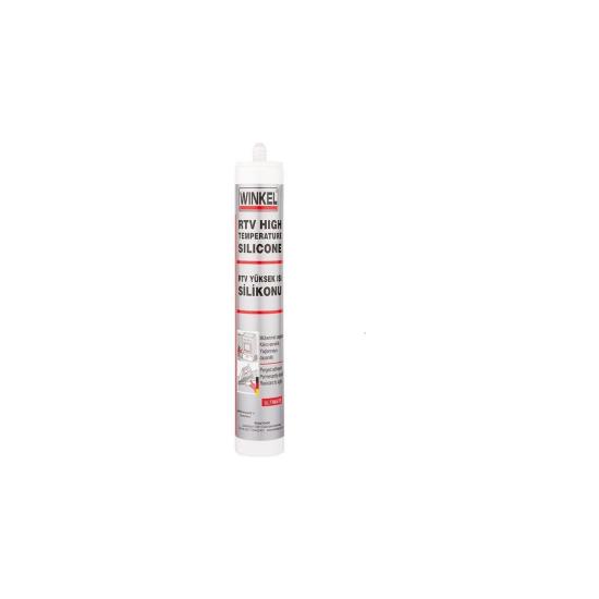 Wınkel Rtv Yüksek Isı Silikon Kırmızı Asetoksi 280ML