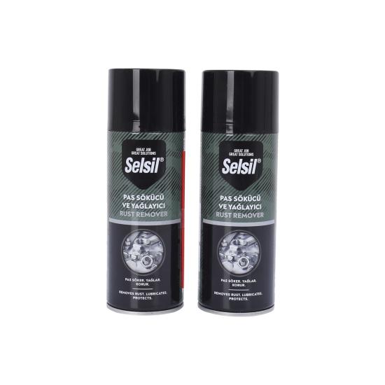 Selsil 2 Adet Pas Sökücü ve Yağlayıcı 400ML Sprey X2