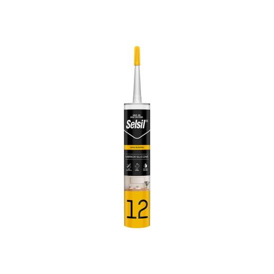 Selsil Ayna Silikonu Şeffaf 280ML
