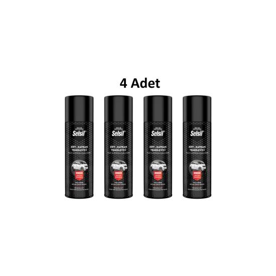 Selsil Zift Katran Temizleyici Sprey 200 ml 4 Adet